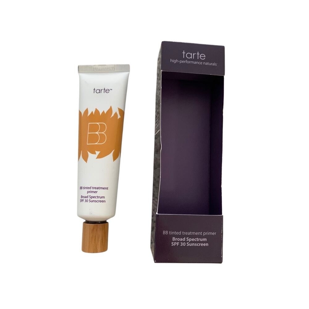 Tarte BB Tinted Treatment Primer Broad Spectrum SPF 30 Sunscreen MEDIUM-TAN READ